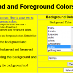 Color Scheme Report